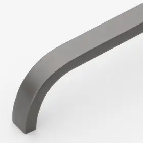 Gliderite 849376080144 3.75 Inch Center Solid Curved Bar Pull Cabinet Hardware Handle #2