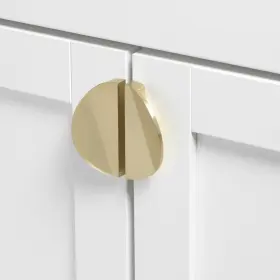 Gliderite 849376080311 1.5 Inch Semi Circle Drawer Cabinet Knob #3