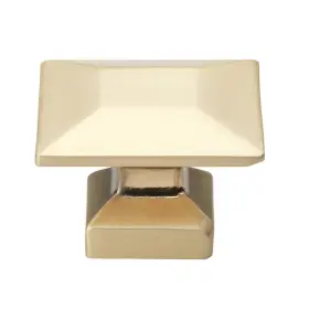Gliderite 849376080748 1.38 Inch Modern Square Cabinet Knob