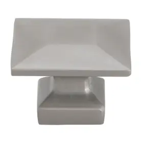 Gliderite 849376080786 1-3/8 Inch Modern Square Cabinet Knob - 5101-gph