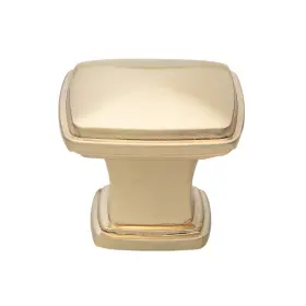Gliderite 849376081417 1.25 Inch Square Decorative Cabinet Knob