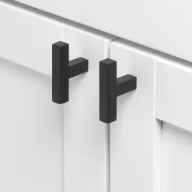 Gliderite 849376081974 2-inch Solid Square Cabinet T-knob #3