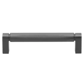 Gliderite Hardware 849376067039 5 Inch Screw Spacing Solid Knurled Bar Pull Cabinet Handle