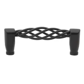 Gliderite Hardware 849376076987 3.75 Center Twisted Birdcage Pull 10 Pack Black