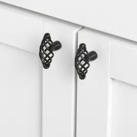 Gliderite Hardware 849376077069 2 Inch Classic Oval Twisted Birdcage Cabinet Knob Pack Of 10 #3 Gliderite Hardware 849376077069 2 Inch Classic Oval Twisted Birdcage Cabinet Knob Pack Of 10 #3