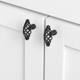 Gliderite Hardware 849376077076 2 Inch Classic Oval Twisted Birdcage Cabinet Knob Pack Of 25 #3