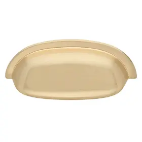 Gliderite Hardware 849376078387 2-1/2 Inch Center To Classic Champagne Gold Bin Pull Cabinet