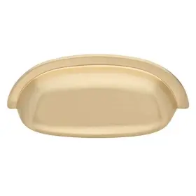 Pull-10count Gliderite Hardware 849376078394 2-1/2 Inch Center To Classic Champagne Gold Bin