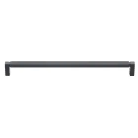 Gliderite Hardware 849376082117 12-5/8 Inch Screw Spacing Solid Knurled Bar Pull Cabinet Handle