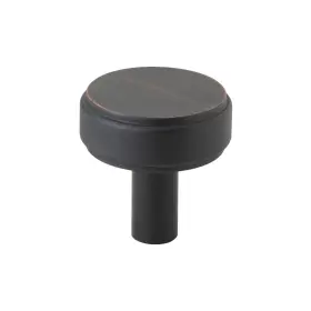 Gliderite Hardware 849376084661 1-1/2 Inch Diameter Solid Smooth Round Cabinet Knob