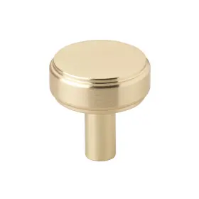 Gliderite Hardware 849376084791 1-1/2 Inch Diameter Solid Smooth Round Cabinet Knob