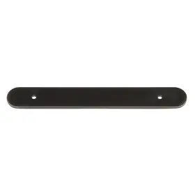 Gliderite Hardware 849376085880 7-1/4 Inch Rounded Backplate 5-1/16 Center To