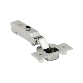 Grass 614405029186 10 Pack 120 Deg Tiomos Full Overlay Press-in Soft Silver Finish