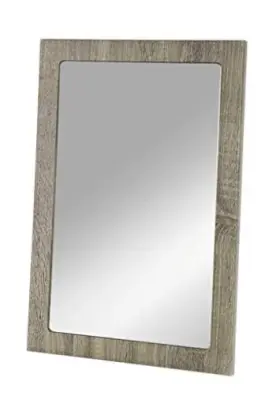 89720 Haku Mbel M Bel Mirror Mdf - Size W 40 Cm X H 60 D 0.8 Inch L 15.8 Oak Truffle