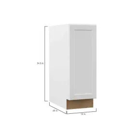 Hampton Bay 094803155630 Designer Series Melvern Assembled 18x34.5x23.75 Inch Full Height Door Base #3