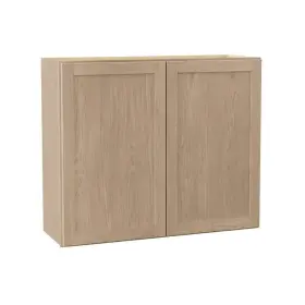 Hampton Bay 094803180137 Sinclair 36 Inch W X 12 D 30 H Assembled Wall Cabinet In Shaker Light