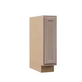 Hampton Bay 445019025041 Kitchen Cabinet Assembled Base With Recessed Panel Adjustable 9 X 24 34.5 Inch