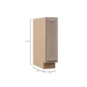 Hampton Bay 445056732704 Kitchen Cabinet Assembled Base With Recessed Panel Adjustable 9 X 24 34.5 Inch #3