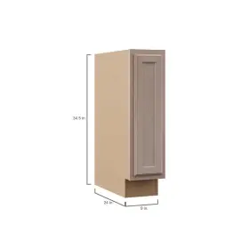 Hampton Bay 705353682551 Kitchen Cabinet Assembled Base With Recessed Panel Adjustable 9 X 24 34.5 Inch #3