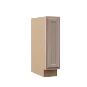Hampton Bay 705353682551 Kitchen Cabinet Assembled Base With Recessed Panel Adjustable 9 X 24 34.5 Inch