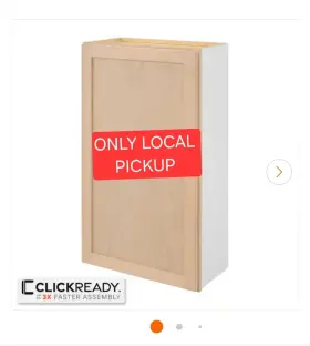 Hampton Bay 850063902458 24 Inch W X 12 D 42 H Ready To Assemble Wall Kitchen Cabinet In Unfinis