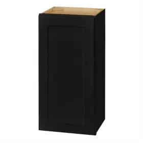 Hampton Bay 936204977157 15 Inch W X 12 D 30 H Wall Kitchen Cabinet -raven Black