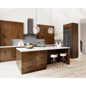 D1242-shsp Hampton Bay Kitchen Cabinet End Panels Soleste Decorative Panel In Spice #2