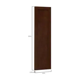 D1242-shsp Hampton Bay Kitchen Cabinet End Panels Soleste Decorative Panel In Spice #3