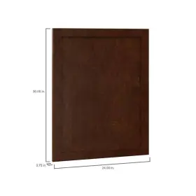 D2430-shsp Hampton Bay Kitchen Cabinet Decorative End Panel 0.75 Inch X 30 24 In Spice #2