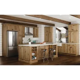 Kadcp6-nhk Hampton Bay Kitchen Cabinet End Panel 5.75 Inch W X 34.5 H D Natural Hickory #2