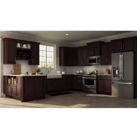 Kaep2430-sjm Hampton Bay Kitchen Cabinet End Panels 23 Inch X29.50 Shaker Base Decorative #2