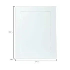Kaep2430-ssw Hampton Bay Cabinet End Panel 29.37 Inch Transitional Sturdy Composite Satin White #3