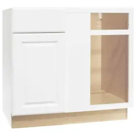 Kbbc45-sw Hampton Bay 36 Inch W X 24 D 34.5 H Assembled Blind Base Kitchen Cabinet In