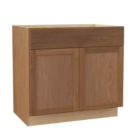 Ksb36-ssb Hampton Bay Sinclair 36 Inch W X 24 D 34.5 H Assembled Sink Base Cabinet In Shaker