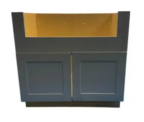 Ksbd36-sdv Hampton Bay Shaker 36x24x34.5 Inch Apron Front Sink Base Kitchen Cabinet Dove Gray #2