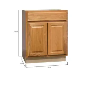 Kvsb24-mo Hampton Bay 24 Inch W X 21 D 34.5 H Assembled Bath Base Cabinet In Medium O #3 Kvsb24-mo Hampton Bay 24 Inch W X 21 D 34.5 H Assembled Bath Base Cabinet In Medium O #3