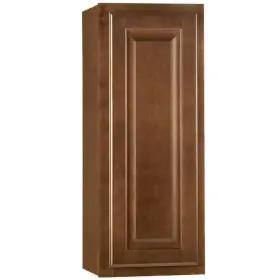 2-adjustable Hampton Bay Kw1230-cog Kitchen Cabinet Wall 12 Inch X 30 Shelves In Cognac