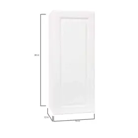 Kw1536-sw Hampton Bay 15 Inch W X 12 D 36 H Assembled Wall Kitchen Cabinet In Satin #3