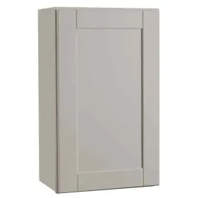 Kw1830-sdv Hampton Bay Shaker 18 Inch W X 12 D 30 H Assembled Wall Kitchen Cabinet In Dove Gra