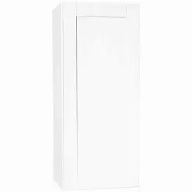 Kw1842-ssw Hampton Bay Shaker 18 Inch W X 12 D 42 H Assembled Wall Kitchen Cabinet In Satin Wh
