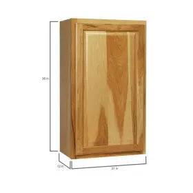 Kw2136-nhk Hampton Bay Kitchen Cabinet 12 Inch X 21 X36 Assembled Reversible Natural Hickory #3