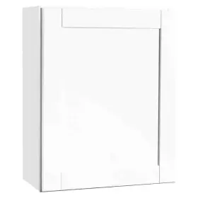Kw2430-ssw Hampton Bay Shaker 24 Inch W X 12 D 30 H Assembled Wall Kitchen Cabinet In Satin Wh