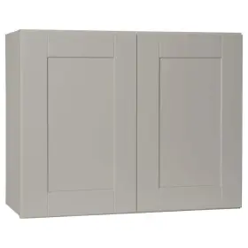 Kw3024-sdv Hampton Bay Kitchen Wall Bridge Cabinet 24 Inch X 30 12 With Shelf Mdf Dove Gray