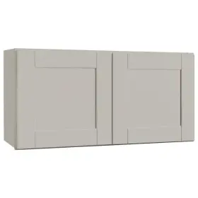 Kw3618-sdv Hampton Bay 36 Inch X18 X12 Kitchen Wall Bridge Cabinet Shaker Board Mdf Dove Gray