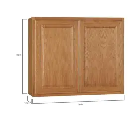 Kw3630-mo Hampton Bay 36 Inch W X 12 D 30 H Assembled Wall Kitchen Cabinet In Medium #3 Kw3630-mo Hampton Bay 36 Inch W X 12 D 30 H Assembled Wall Kitchen Cabinet In Medium #3