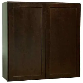 Kw3636-sjm Hampton Bay Shaker 36 Inch W X 12 D H Assembled Wall Kitchen Cabinet In Java Kw3636-sjm Hampton Bay Shaker 36 Inch W X 12 D H Assembled Wall Kitchen Cabinet In Java