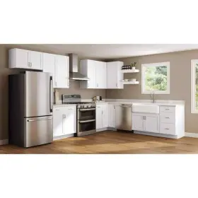 W1530-csw Hampton Bay Courtland 15 Inch W X 12 D 30 H Assembled Shaker Wall Kitchen Cabinet I #2