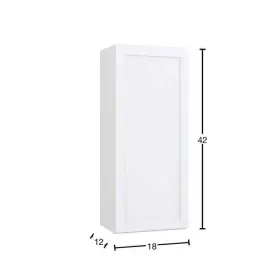 W1842-csw Hampton Bay Courtland 18 Inch W X 12 D 42 H Assembled Shaker Wall Kitchen Cabinet I #3