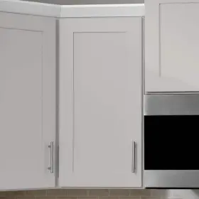 W2442-g Hampton Bay Ready To Assemble Kitchen Cabinet 42 Inch X24 X12 Plywood Dove Gray #2