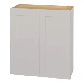 W2730-g Hampton Bay Ready To Assemble Plywood Shaker Wall Kitchen Cabinet Dove Gray #2